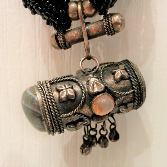 Lot 2pcs Vintage Collectible Chinese Necklaces - Picture 7 of 9